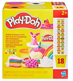 PLAY-DOH PÂTE À MODELER - ENSEMBLE DE 18 POTS IMAGINATION